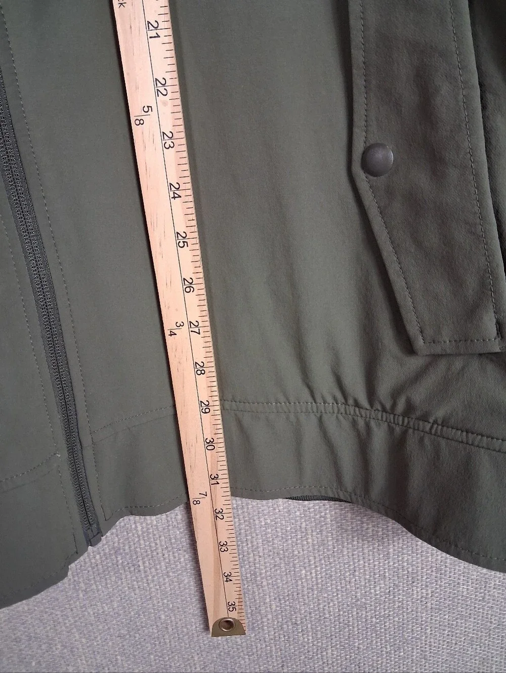 Duluth Trading Co. Negotiator Jacket Mens 3XL Olive Green Workwear Utility Golf